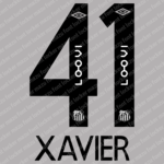 Santos FC 2025 Font Vector – Legendary Brazilian Football Jersey Style