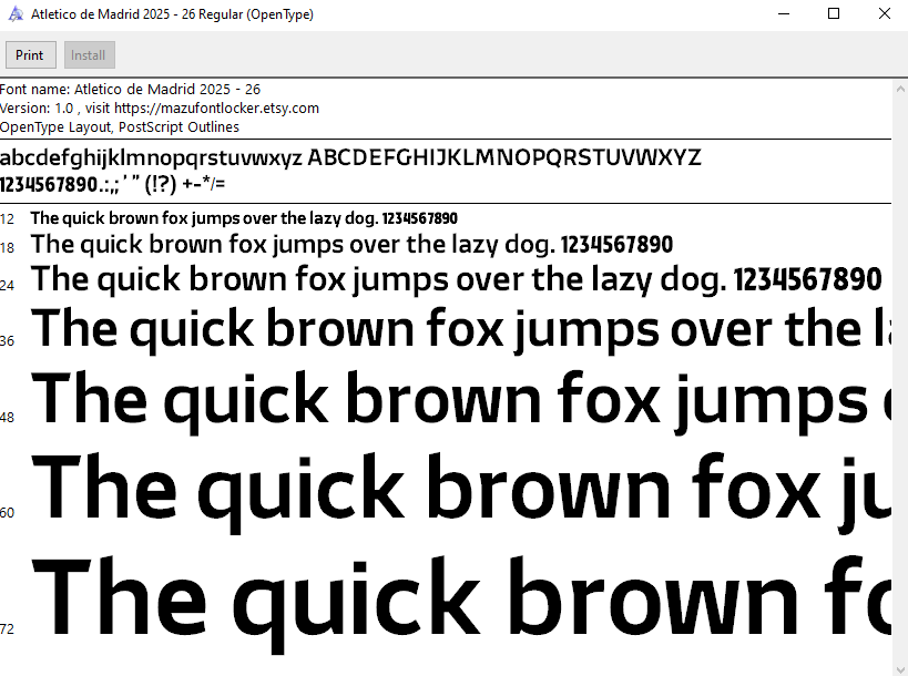 atletico madrid 2025 2026 font vector atletico madrid 2025 2026 font vector