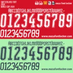 Switzerland World Cup 2026 Font Vector – Triumphant Swiss Eagles Masterpiece