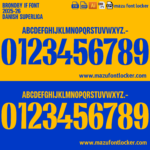 Brondby IF 2025-2026 Font Vector (AI, EPS, SVG, TTF) – #1 Authentic Style