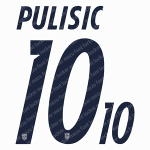 usa world cup 2026 font vector