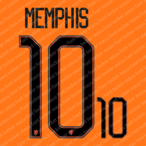 netherlands world cup 2026 home & away font vector (digital download)