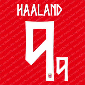 norway world cup 2026 home & away font vector (digital download)