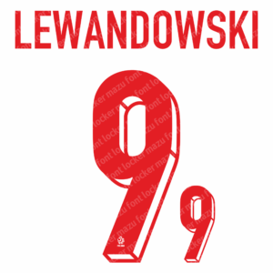poland world cup 2026 home & away font vector (digital download)