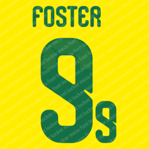 south africa world cup 2026 home & away font vector (digital download)