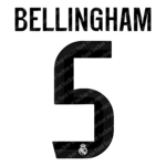 Real Madrid 2025-2026 Font Vector – Legendary Los Blancos Kit