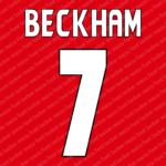 Manchester United 1997-1999 Font Vector – Triumphant Red Devils Masterpiece