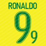Brazil World Cup 2006 Home & Away Font Vector (Digital Download)