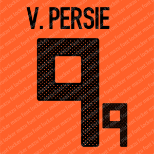 netherlands world cup 2010 home & away font vector (digital download)