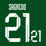 Bolivia 2023-24 Home & Away Font Vector (Digital Download)