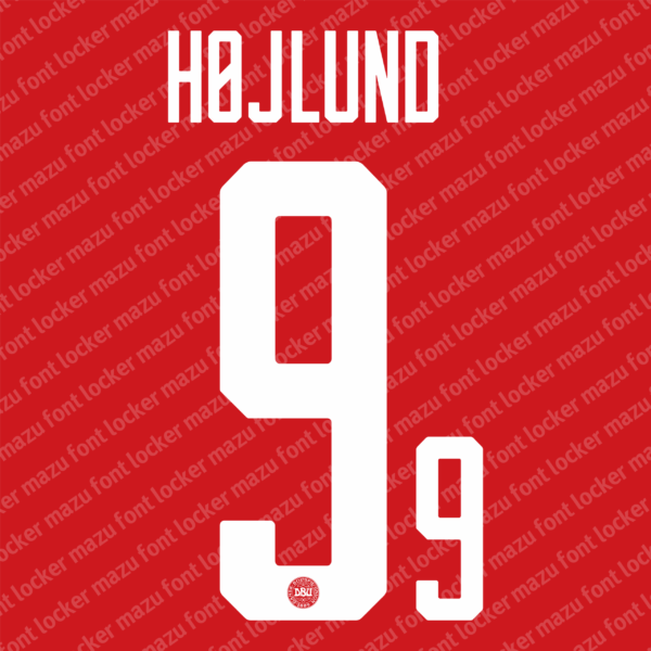 Denmark World Cup 2026 Font Vector (AI, EPS, SVG, TTF) – #1 Authentic Style
