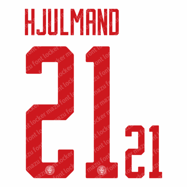 Denmark World Cup 2026 Font Vector (AI, EPS, SVG, TTF) – #1 Authentic Style