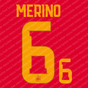 spain world cup 2026 home & away font vector (digital download)
