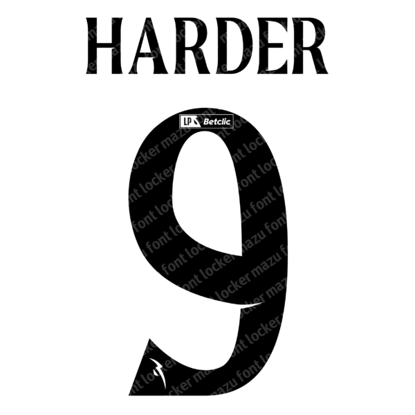 Liga Portugal Primeira Liga 2025-26 Font Vector (Digital Download)