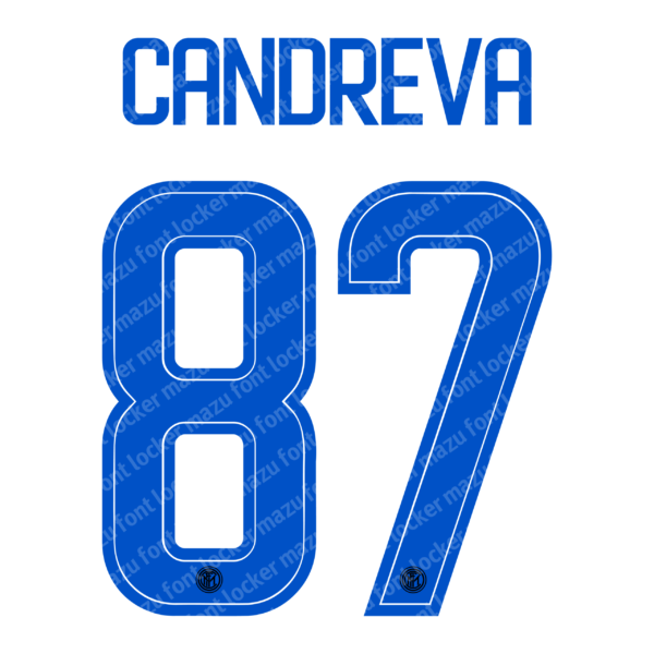 Inter Milan 2017-2018 Font Vector (AI, EPS, SVG, TTF) – #1 Authentic Style