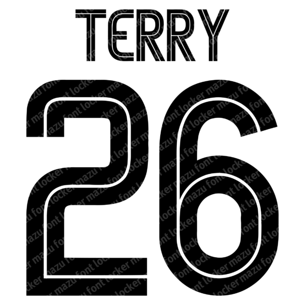 Chelsea 2002-2006 Font Vector (AI, EPS, SVG, TTF) – #1 Authentic Style