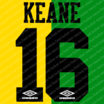 Manchester United 1992-1996 Font Vector – Legendary Fergie Masterpiece