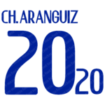 Chile Copa America 2016 Home & Away Font Vector (Digital Download)