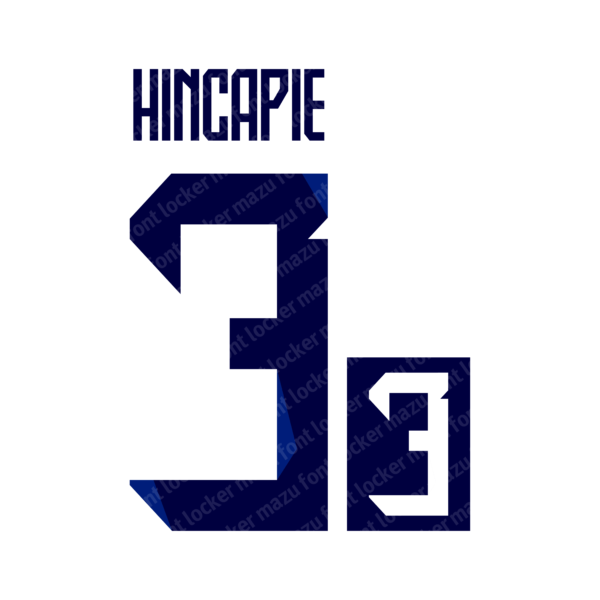 Ecuador Copa America 2024 Home & Away Font Vector (Digital Download)