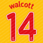 Arsenal UCL 2008-09 Home & Away Font Vector (Digital Download)