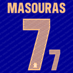 Greece Euro 2024 Home & Away Font Vector (Digital Download)