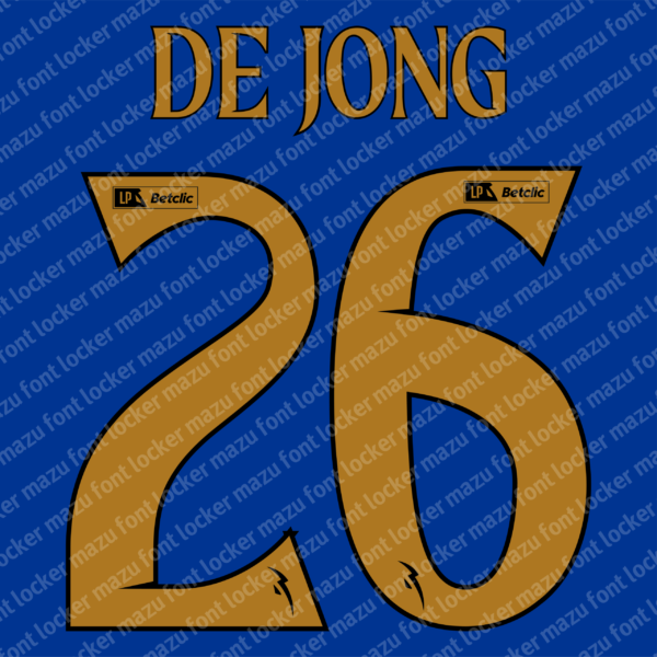 Liga Portugal Primeira Liga 2025-26 Font Vector (Digital Download)