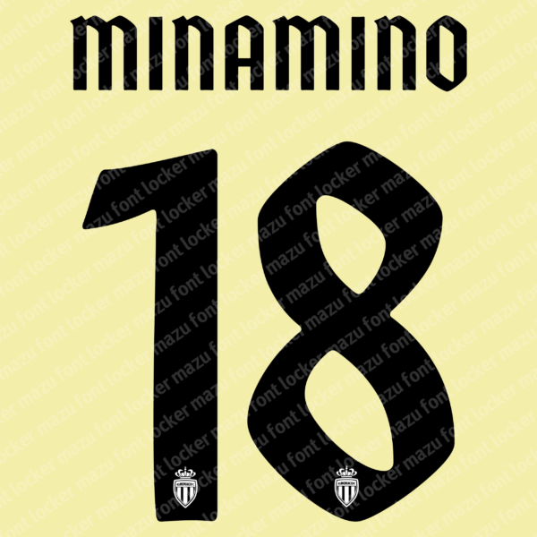 As Monaco 2025-2026 Font Vector (AI, EPS, SVG, TTF) – #1 Authentic Style