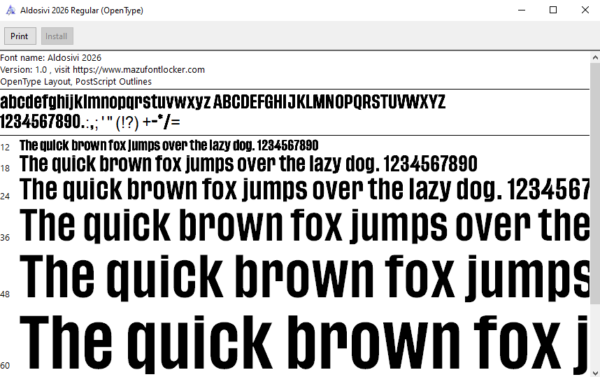 Club Atletico Aldosivi 2026 Home & Away Font Vector (Digital Download)