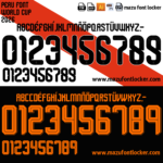 Peru World Cup 2026 Font Vector (AI, EPS, SVG, TTF) – #1 Authentic Style