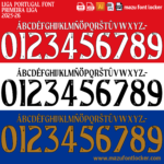 Liga Portugal Primeira Liga 2025-26 Font Vector (Digital Download)