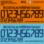 Netherlands 2018 Home & Away Font Vector (Digital Download)
