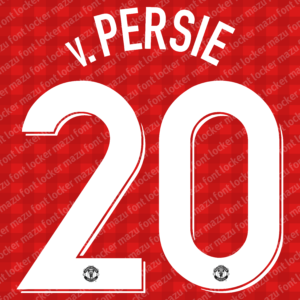manchester united 2011 13 home, away & third font vector (digital download)