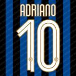 Inter Milan 2008-2009 Font Vector – Dominant Nerazzurri Triumph
