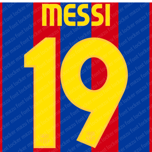 Barcelona 2006-2008 Font Vector (AI, EPS, SVG, TTF) – #1 Authentic Style