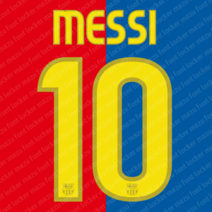 Barcelona 2008-2009 Font