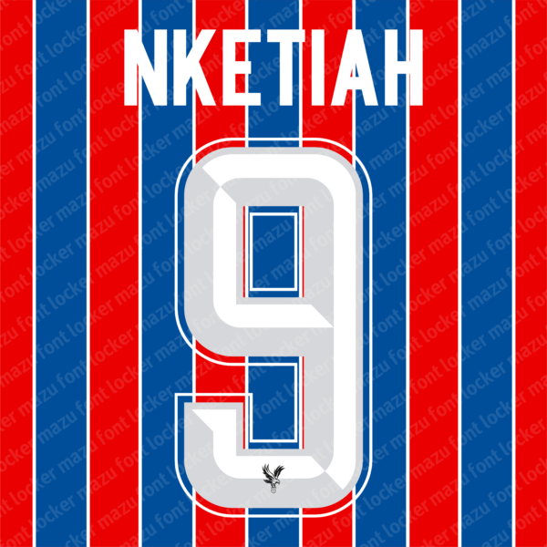 Crystal Palace 2025-2026 Font Vector (AI, EPS, SVG, TTF) – #1 Authentic Style