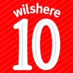 Arsenal UCL 2010-11 Home, Away & Third Font Vector (Digital Download)