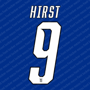 Ipswich Town FC 2025-26 font