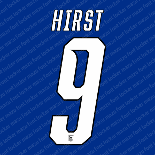 Ipswich Town FC 2025-26 Font Vector (AI, EPS, SVG, TTF) – #1 Authentic Style
