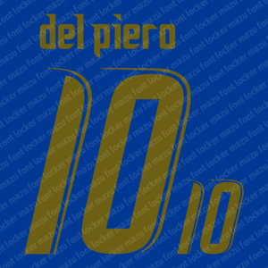 Italy World Cup 2006 font