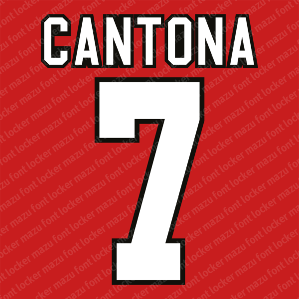 Manchester United 1996-97 Font Vector (AI, EPS, SVG, TTF) – #1 Authentic Style