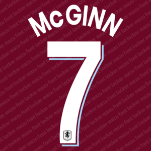 Aston Villa 2025-26 Font