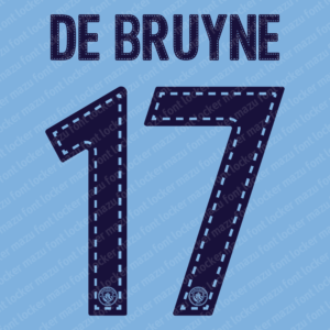 Manchester City 2022-23 font