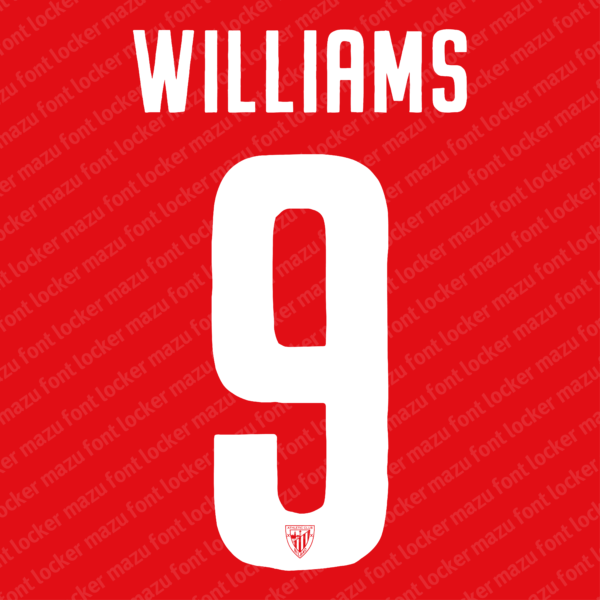 Athletic Bilbao 2025-26 Font Vector (AI, EPS, SVG, TTF) – #1 Authentic Style