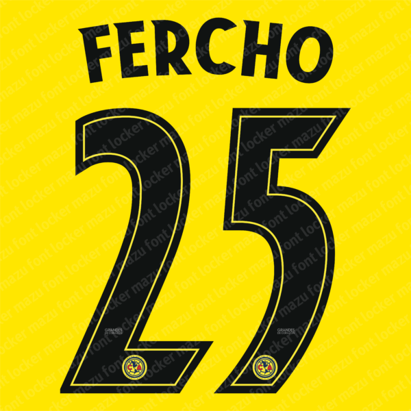 Club America 2025-26 Font Vector (AI, EPS, SVG, TTF) – #1 Authentic Style