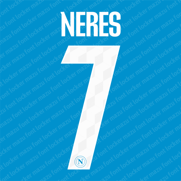 Napoli 2025-26 Font Vector (AI, EPS, SVG, TTF) – #1 Authentic Style