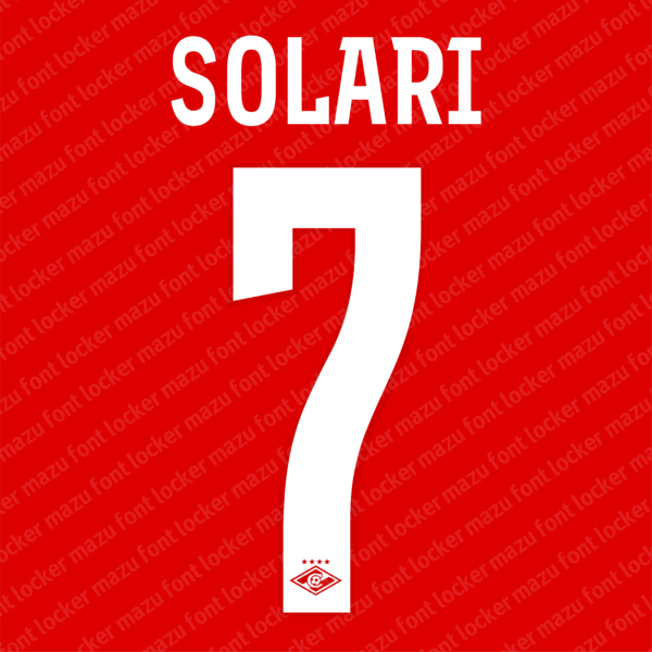 Spartak Moscow 2025-26 Font Vector (AI, EPS, SVG, TTF) – #1 Authentic Style