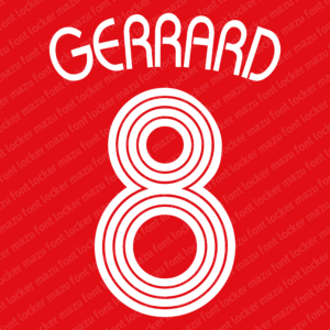 Liverpool 2006-2008 Font