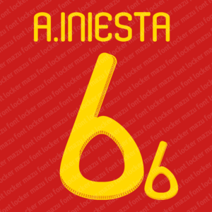 spain world cup 2010 home & away font vector (digital download)