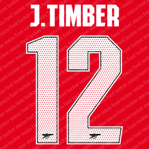 Arsenal 2025-26 Font
